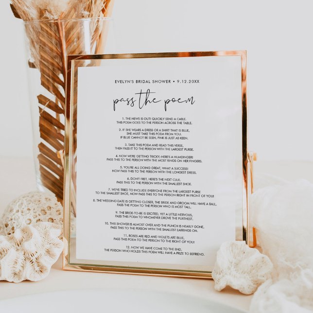 STELLA Address the Envelope Baby Shower Sign (Creator Uploaded)