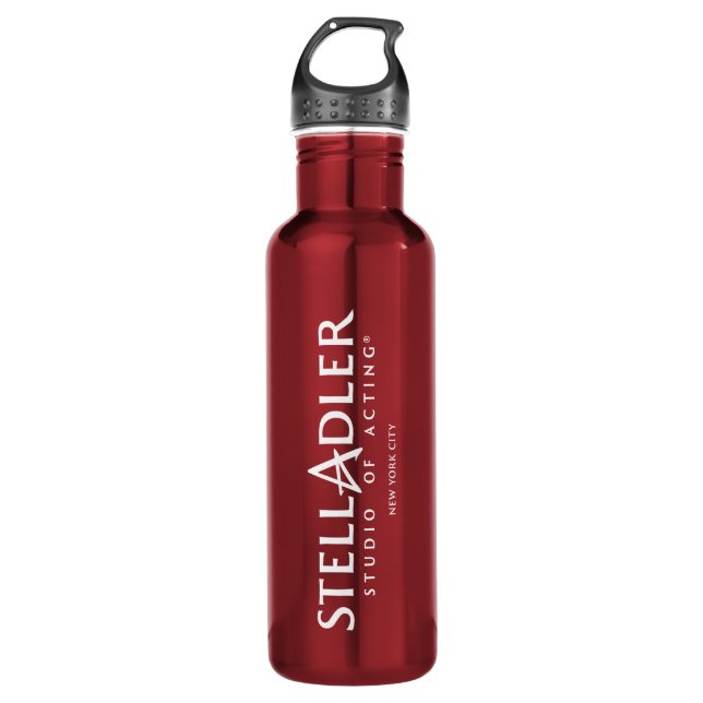 Stella Adler Water Bottle, Stainless Steel, 24 oz Stainless Steel Water Bottle (Front)
