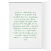 Stella and the missing dragon - card (Inside (Left))