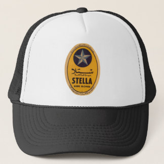 Stella Biere Blonde Beer Label Trucker Hat