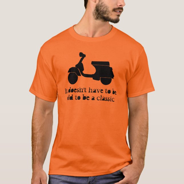 stella_black, It doesn't have to be old to be a... T-Shirt (Front)