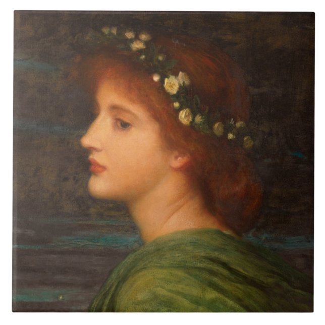 Stella (by Frank Dicksee) Ceramic Tile (Front)