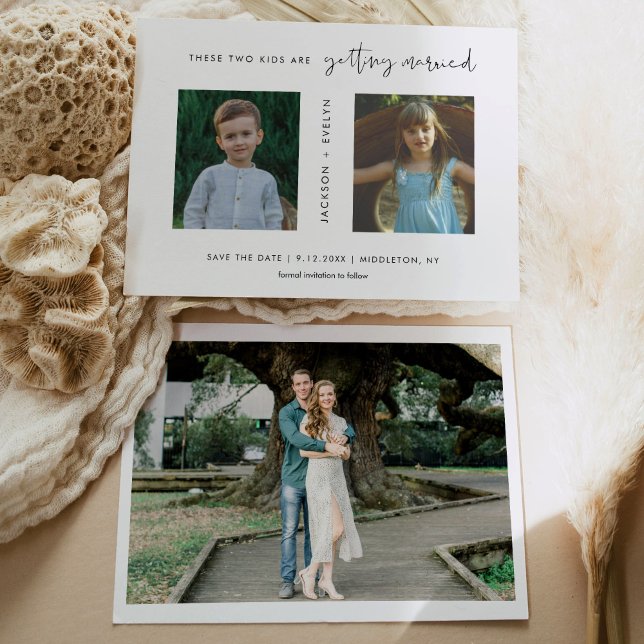 STELLA Childhood Photo Save the Date Announcement (Creator Uploaded)