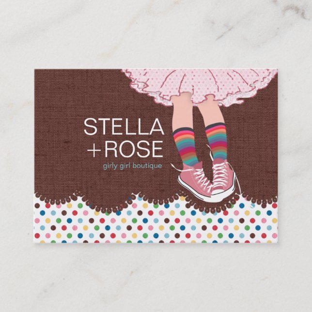 Stella Chubby Business Cards (Front)