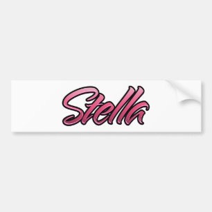 Stella faded pink Aufkleber Sticker