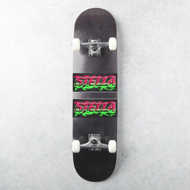 Stella First Name Graffiti Sticker | Zazzle
