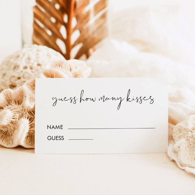 STELLA Guess How Many Kisses Game Ticket (Creator Uploaded)