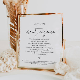 STELLA In Loving Memory Wedding Sign