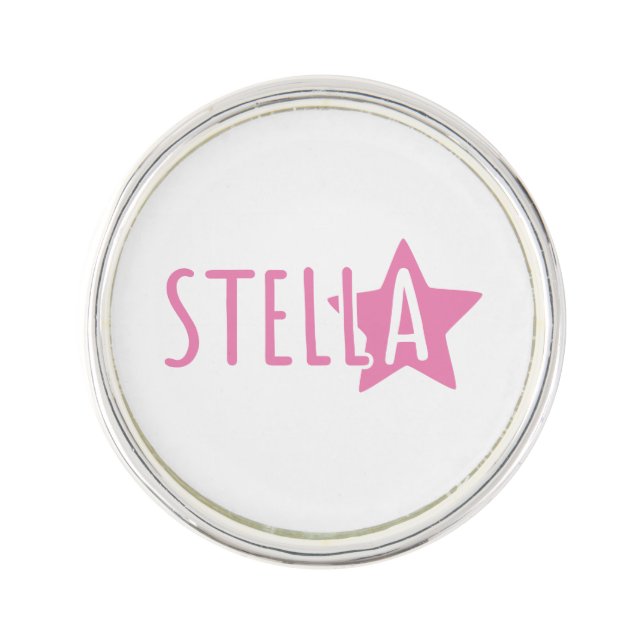 Stella Lapel Pin (Front)