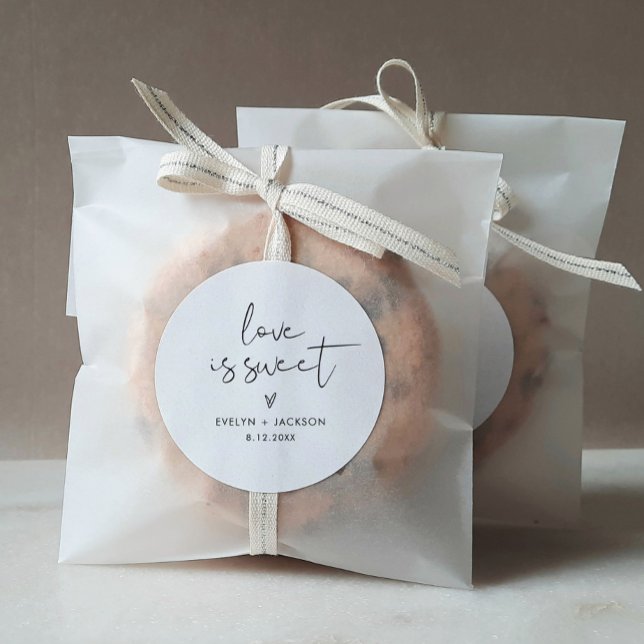 STELLA Love is Sweet Favor Sticker 3" (sheet of 6) (Creator Uploaded)