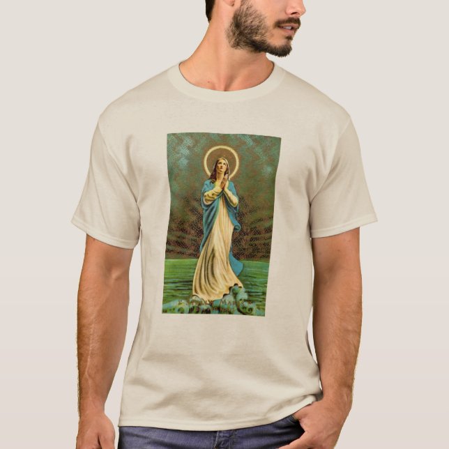 Stella Maris Our Lady Star of the Sea T-Shirt (Front)