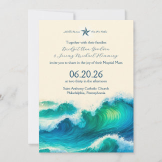 Stella Maris Wedding Invitation