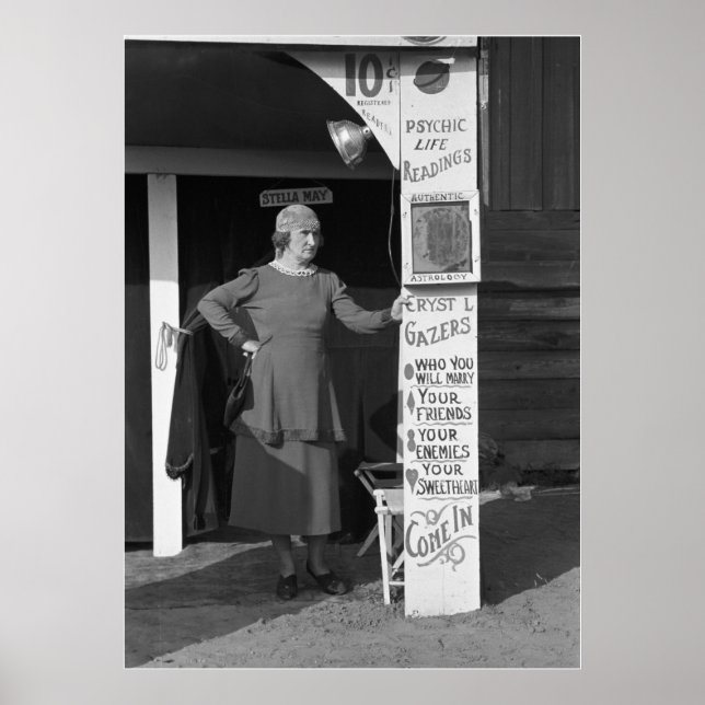 Stella May Having a Slow Day: 1938 Poster (Front)