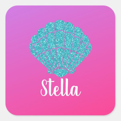 Stella Name Stickers Labels School Book Mermaid
