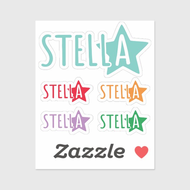 Stella Star Sticker (Sheet)