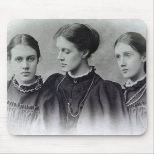 Stella, Vanessa and Virginia Stephen, c.1896 Mouse Pad