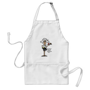 Stella With Attitude Humor Adult Apron