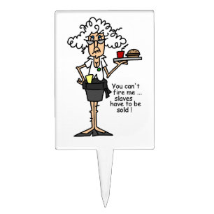Stella With Attitude Humor Cake Topper