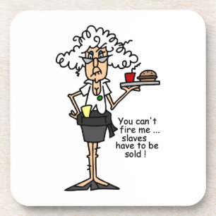 Stella With Attitude Humor Coaster