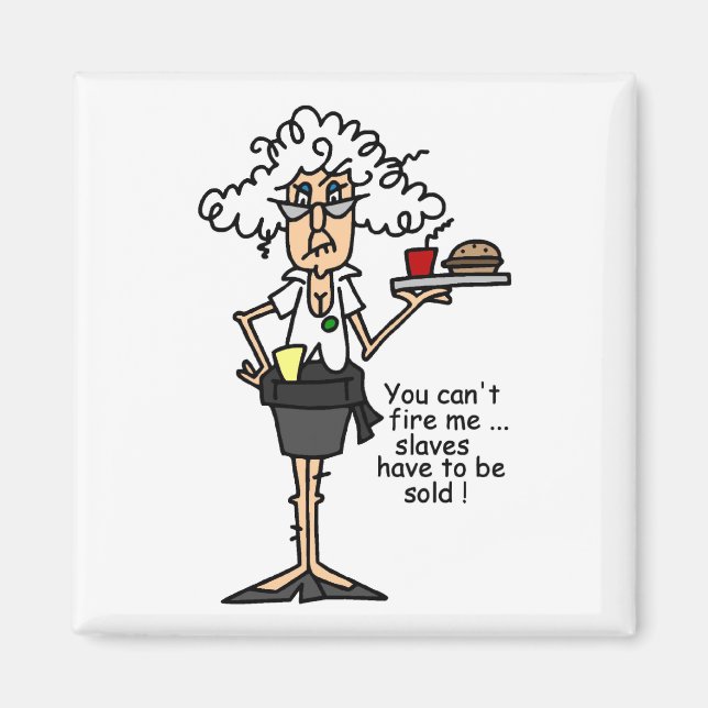 Stella With Attitude Humor Magnet (Front)