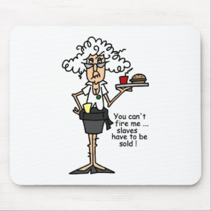Stella With Attitude Humor Mouse Pad