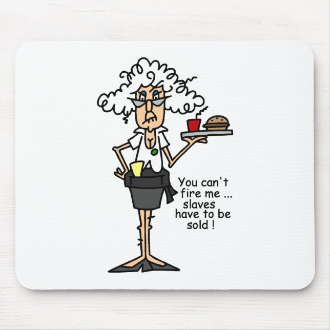 Stella With Attitude Humor Mouse Pad (Front)