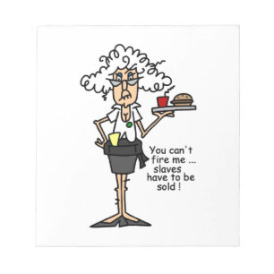 Stella With Attitude Humor Notepad