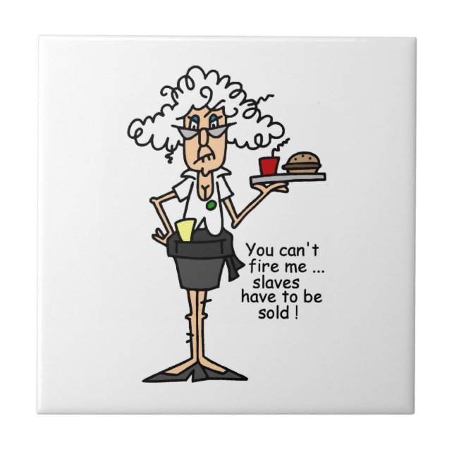 Stella With Attitude Humor Tile (Front)