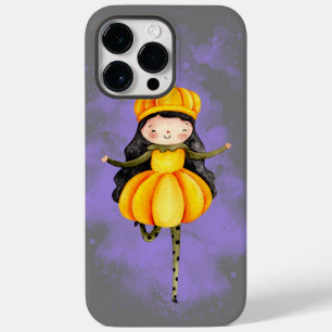 Stellalunarts Pumpkin Halloween Cute Girl Case-Mate iPhone 14 Pro Max Case