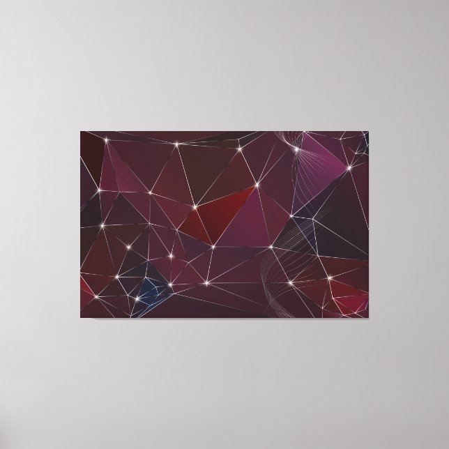 Stellar 3-Panel Wrapped Canvas Print (Front)