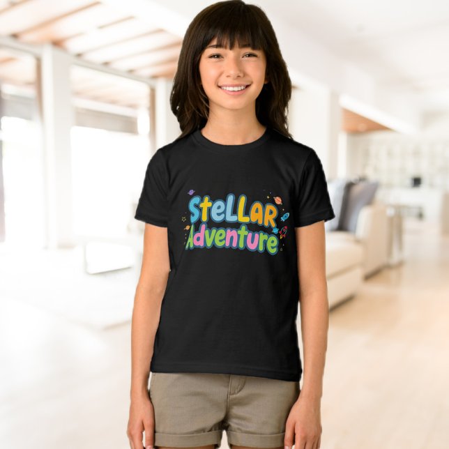  Stellar Adventure children's t-shirts space (Creator Uploaded)