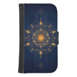 Stellar Alignment: The Geometry of Inner Light Galaxy S4 Wallet Case