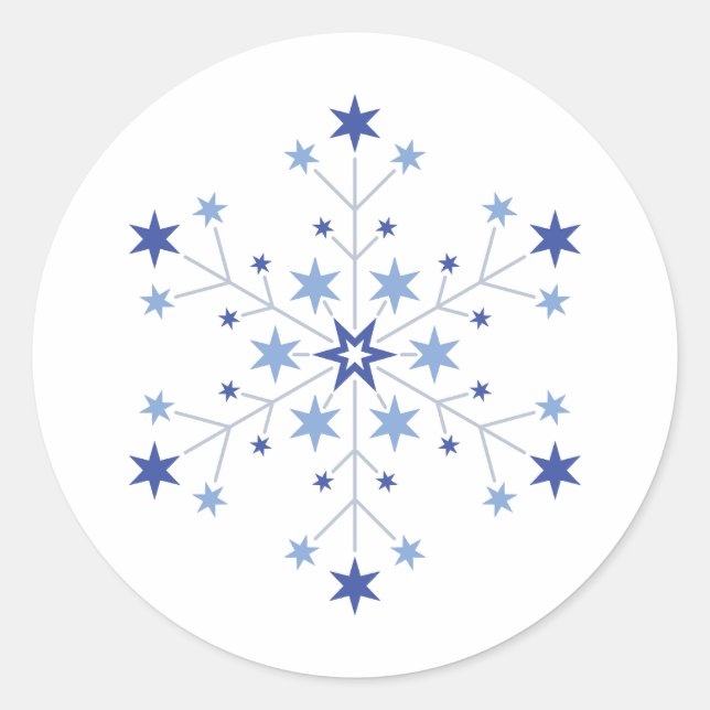 Stellar Beginnings Classic Round Sticker (Front)