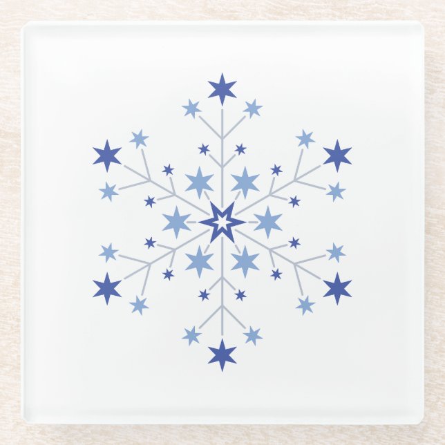 Stellar Beginnings Glass Coaster (Front)