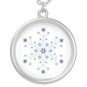 Stellar Beginnings Silver Plated Necklace