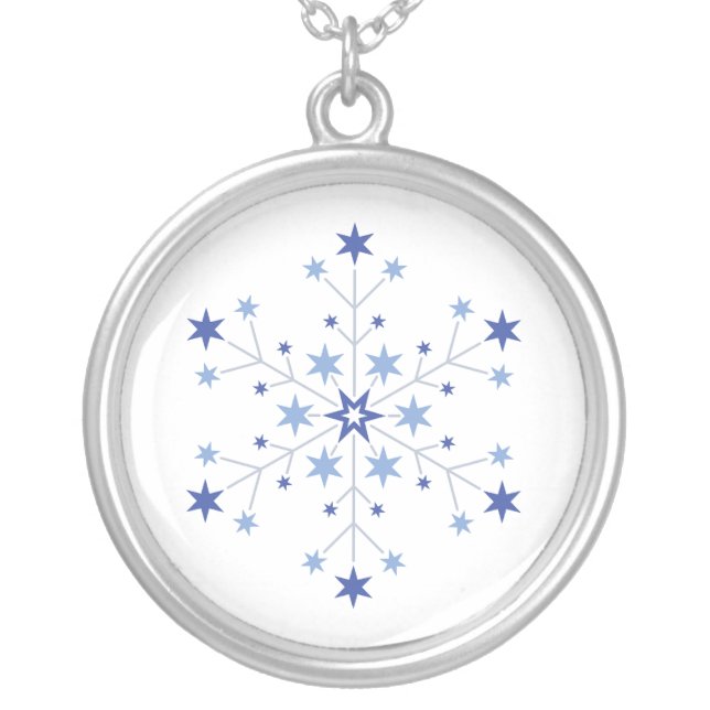 Stellar Beginnings Silver Plated Necklace (Front)