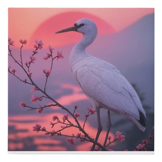 Stellar Blossom Dream Faux Canvas Print (Front)