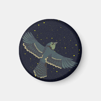 Stellar Blue Jay Magnet
