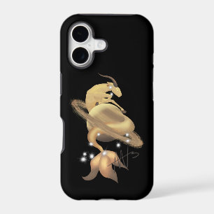 Stellar Capricorn Saturn Zodiac Case-Mate iPhone 17 Case
