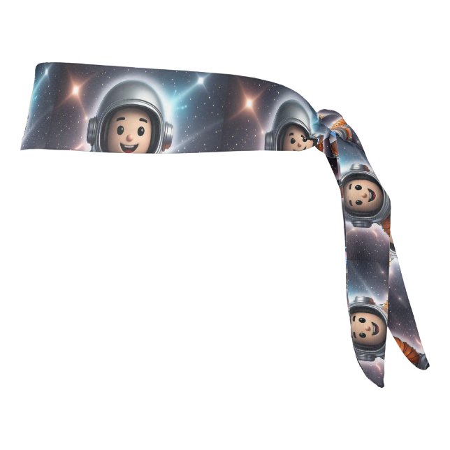 "Stellar Expedition" Tie Headband (Rotate 90)