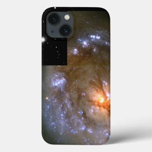 Stellar Fireworks Accompany Antennae Galaxy Collis iPhone 13 Case