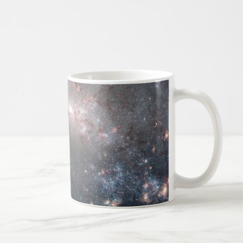 Stellar Fireworks Are Ablaze in Galaxy NGC 4449 Coffee Mug