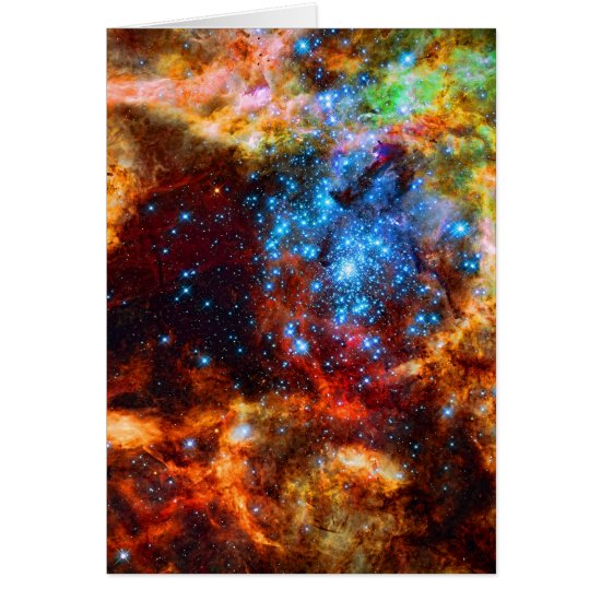 Stellar Group, Tarantula Nebula outer space image Card