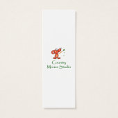 Stellar Jay Bird Scripture Bible Bookmark (Back)