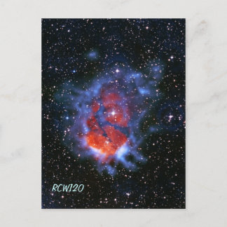 Stellar Nurseries RCW120, Gum 58 Postcard