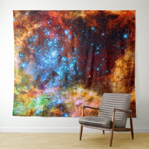 Stellar Nursery Hubble Space Picture Tapestry