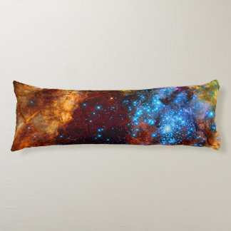Stellar Nursery R136 in the Tarantula Nebula Body Pillow