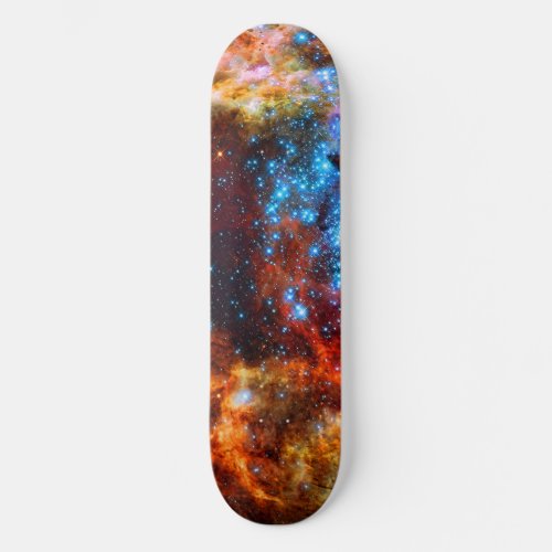 Stellar Nursery R136 in the Tarantula Nebula Skateboard