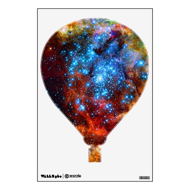 Stellar Nursery R136 in the Tarantula Nebula Wall Decal (Front)