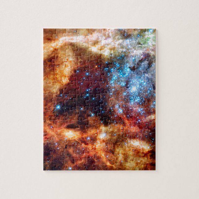 Stellar Nursery R136 Tarantula Nebula NASA Photo Jigsaw Puzzle (Vertical)
